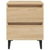 vidaXL Κομοδίνα 2 τεμ. Sonoma Δρυς 40 x 35 x 50 εκ. από Επεξ. Ξύλο