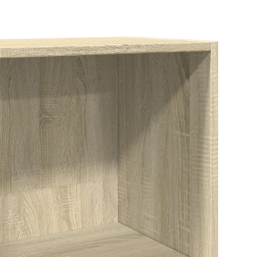 vidaXL Βιβλιοθήκη Sonoma Δρυς 40x30x152 εκ. από Επεξεργασμένο Ξύλο
