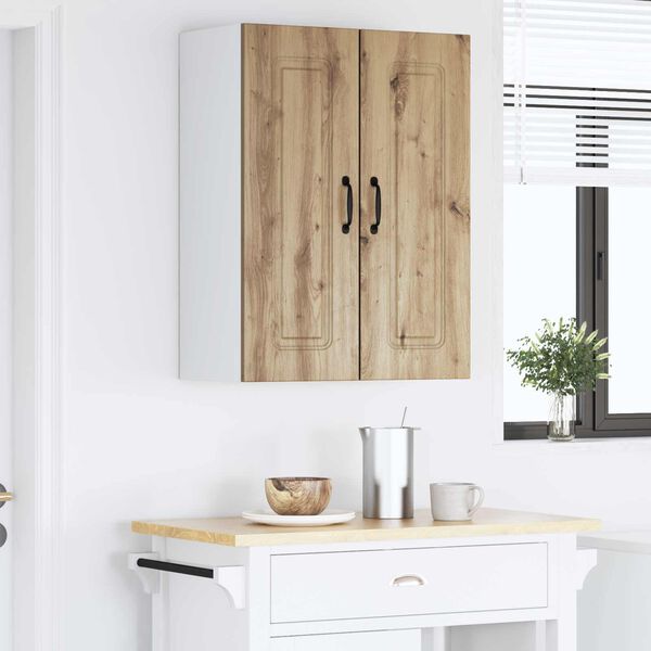 vidaXL &Nu;&tau;&omicron;&upsilon;&lambda;ά&pi;&alpha; &Kappa;&omicron;&upsilon;&zeta;ί&nu;&alpha;&sigmaf; Kalmar 2 pcs Artisan Oak 30 x 31 x 80 &epsilon;&kappa;.
