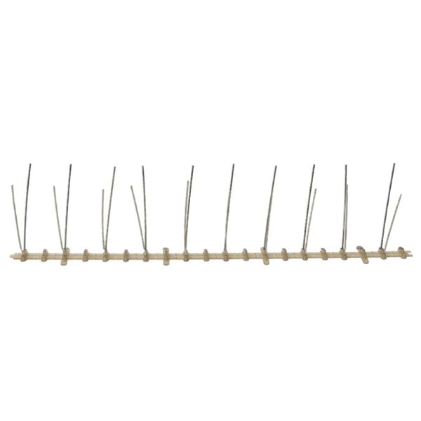 vidaXL Απωθητικές Ακίδες Περιστεριών 2 Σειρών Σετ των 20 10 μ Πλαστικ.