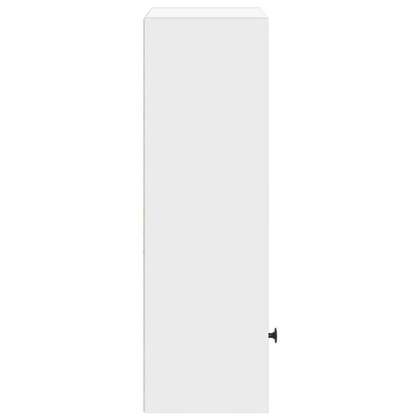 vidaXL Βιβλιοθήκη Λευκή 31x24x77 εκ. από Επεξεργασμένο Ξύλο