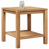 vidaXL Τραπεζάκι σαλονιού Καφέ 45 x 45 x 45 cm Μασίφ ξύλο teak