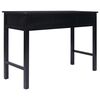 vidaXL Γραφείο Μαύρο 110 x 45 x 76 εκ. Ξύλινο