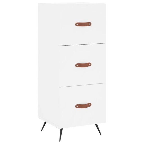 vidaXL Ντουλάπι Λευκό 34,5 x 34 x 90 εκ. από Επεξεργασμένο Ξύλο