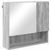 vidaXL Σετ Επίπλων Μπάνιου με πόρτα 4 pcs Γκρι sonoma 61 x 35 x 64 εκ.