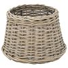 vidaXL Καπέλο Φωτιστικού Φυσικό Χρώμα 30 x 20 εκ. από Wicker