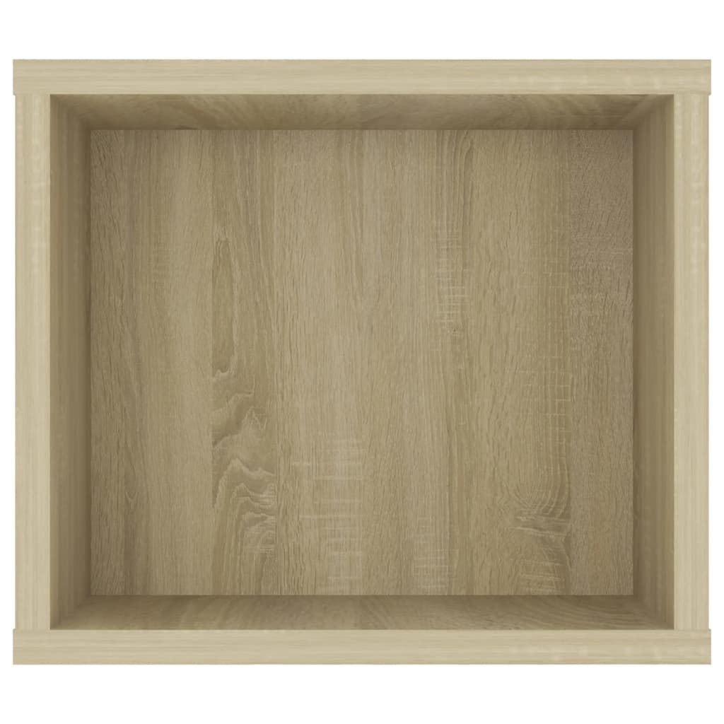vidaXL Έπιπλο Τηλεόρασης Κρεμ. Sonoma Δρυς 100x30x26,5 εκ. Επεξ. Ξύλο