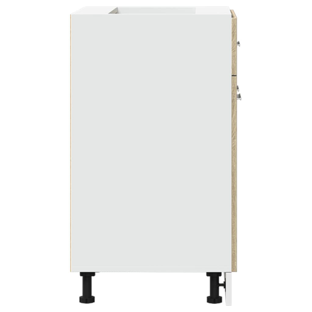 vidaXL Ντουλάπι με Συρτάρι Lyon Sonoma Δρυς 60x46x81,5 εκ. Επεξ. Ξύλο