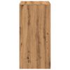 vidaXL Τραπέζι Μπαρ Αρτισιανή Δρυς 51x50x103,5 εκ. Επεξ. Ξύλο