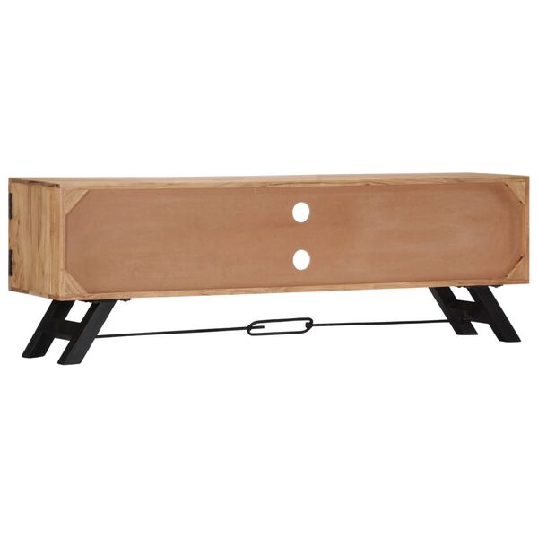 vidaXL Έπιπλο Τηλεόρασης 140 x 30 x 45 εκ. από Μασίφ Ξύλο Ακακίας