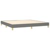 vidaXL &Kappa;&rho;&epsilon;&beta;ά&tau;&iota; Boxspring &mu;&epsilon; &Sigma;&tau;&rho;ώ&mu;&alpha; & LED &Sigma;&kappa;.&Gamma;&kappa;&rho;&iota; 200x200&epsilon;&kappa;. &Upsilon;&phi;&alpha;&sigma;&mu;ά&tau;&iota;&nu;&omicron;