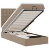 vidaXL &Omicron;&theta;&omega;&mu;&alpha;&nu;&iota;&kappa;ό &kappa;&rho;&epsilon;&beta;ά&tau;&iota; &mu;&epsilon; &sigma;&tau;&rho;ώ&mu;&alpha; & LEDs Cappucino Faux Leather
