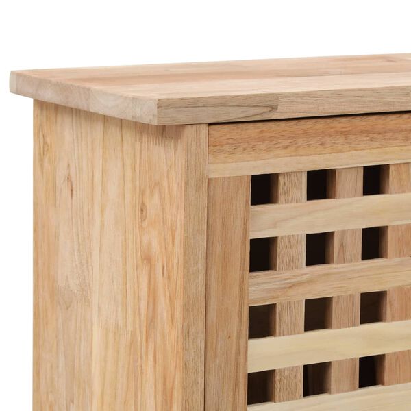 vidaXL Παπουτσοθήκη 55 x 20 x 104 εκ. από Μασίφ Ξύλο Καρυδιάς