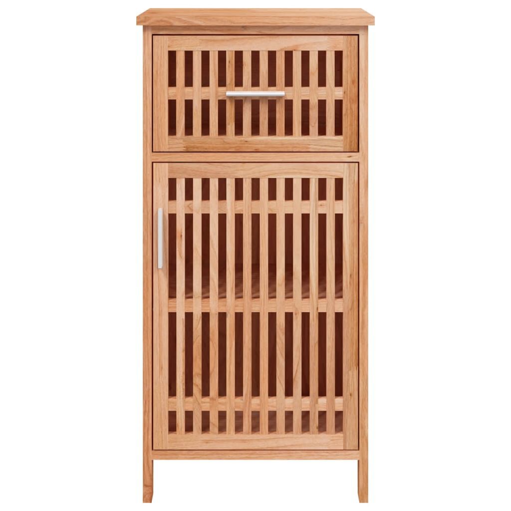 vidaXL Ντουλάπι Μπάνιου 42 x 29 x 82 εκ. από Μασίφ Ξύλο Καρυδιάς