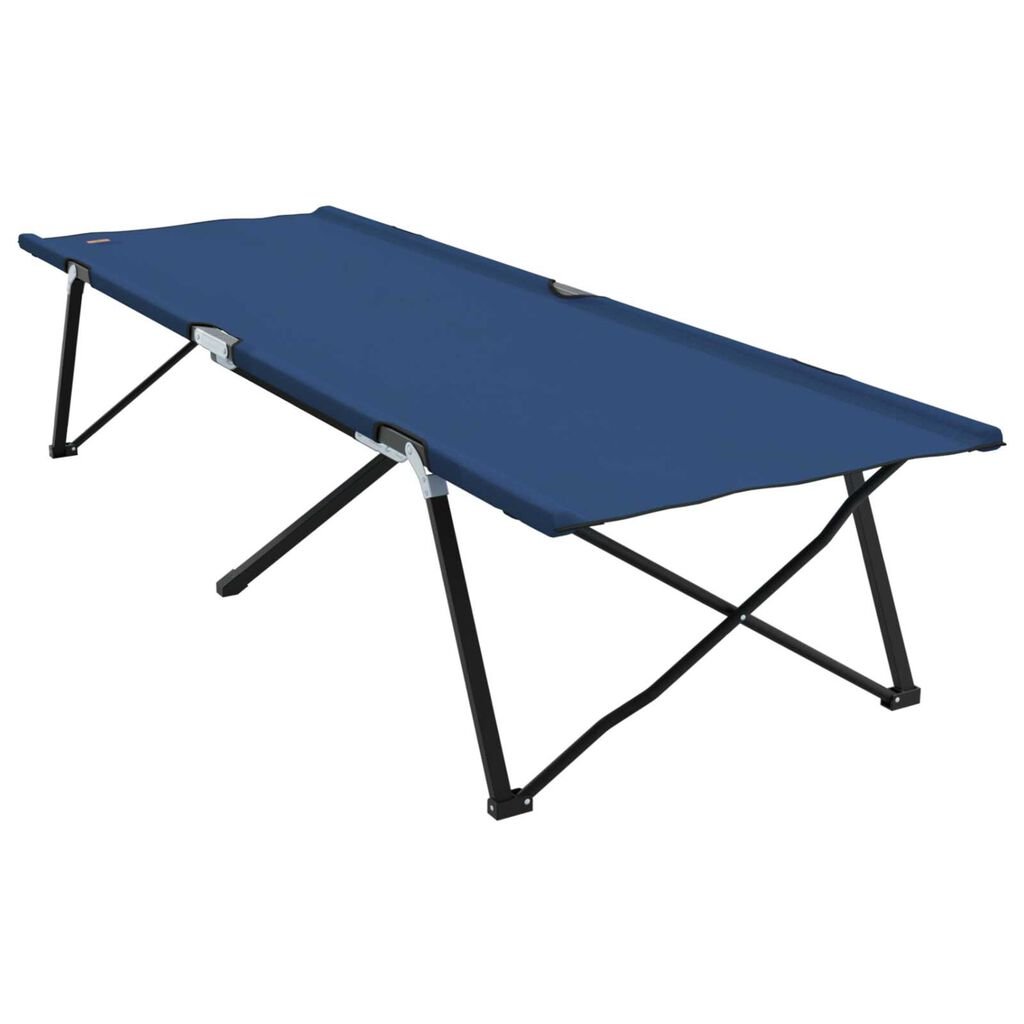 vidaXL Folding Sun Bed with Carry Bag Μπλε 600D Oxford Fabric