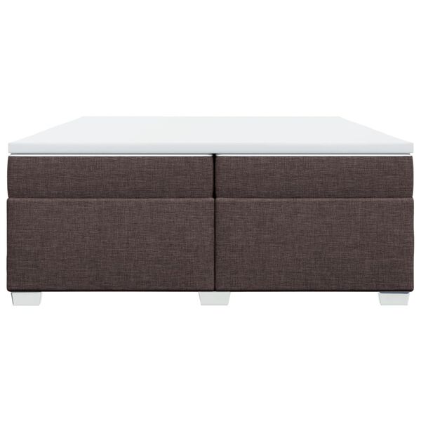 vidaXL &Kappa;&rho;&epsilon;&beta;ά&tau;&iota; Boxspring &mu;&epsilon; &Sigma;&tau;&rho;ώ&mu;&alpha; &Sigma;&kappa;&omicron;ύ&rho;&omicron; &Kappa;&alpha;&phi;έ 200x200 &epsilon;&kappa;. &Upsilon;&phi;&alpha;&sigma;&mu;ά&tau;&iota;&nu;&omicron;