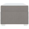 vidaXL Σκελετός Κρεβατιού Taupe 100 x 200 cm ύφασμα