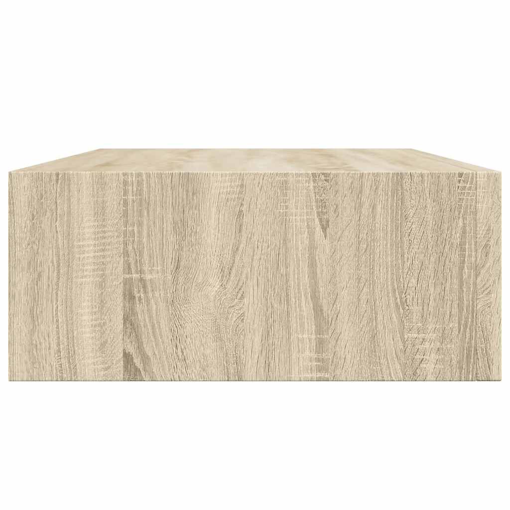 vidaXL Ράφι Επιτοίχιο με Συρτάρι Χρώμα Δρυός 40 x 23,5 x 10εκ. από MDF