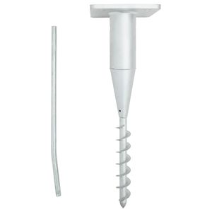 vidaXL &Beta;ά&sigma;&eta; &Omicron;&mu;&pi;&rho;έ&lambda;&alpha;&sigmaf; &Epsilon;&delta;ά&phi;&omicron;&upsilon;&sigmaf; 16 x 16 x 52 &epsilon;&kappa;. &alpha;&pi;ό &Chi;ά&lambda;&upsilon;&beta;&alpha;