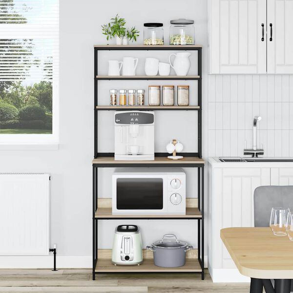 vidaXL &Rho;ά&phi;&iota; &Kappa;&omicron;&upsilon;&zeta;ί&nu;&alpha;&sigmaf; &Delta;&rho;ύ&sigmaf; Sonoma 80 x 40 x 168 &epsilon;&kappa; &Epsilon;&pi;&epsilon;&xi;&epsilon;&rho;&gamma;&alpha;&sigma;&mu;έ&nu;&omicron; &xi;ύ&lambda;&omicron;