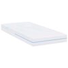 vidaXL Στρώμα Λευκό 70 x 200 cm Pěna