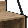 vidaXL &Rho;ά&phi;&iota; &Rho;&omicron;ύ&chi;&omega;&nu; Artisan Oak 100 x 41 x 184 &epsilon;&kappa; &Epsilon;&pi;&epsilon;&xi;&epsilon;&rho;&gamma;&alpha;&sigma;&mu;έ&nu;&omicron; &xi;ύ&lambda;&omicron;