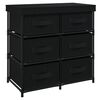 337257 vidaXL &Nu;&tau;&omicron;&upsilon;&lambda;ά&pi;&iota; &mu;&epsilon; 6 &Sigma;&upsilon;&rho;&tau;ά&rho;&iota;&alpha; &Mu;&alpha;ύ&rho;&omicron; 55x29x55 &epsilon;&kappa;. &Alpha;&tau;&sigma;ά&lambda;&iota;