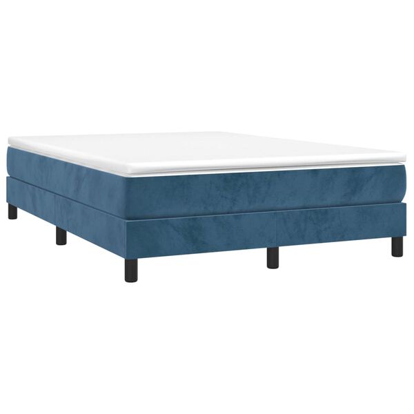 vidaXL &Kappa;&rho;&epsilon;&beta;ά&tau;&iota; Boxspring &mu;&epsilon; &Sigma;&tau;&rho;ώ&mu;&alpha; &Sigma;&kappa;&omicron;ύ&rho;&omicron; &Mu;&pi;&lambda;&epsilon; 140x190 &epsilon;&kappa;. &Beta;&epsilon;&lambda;&omicron;ύ&delta;&iota;&nu;&omicron;