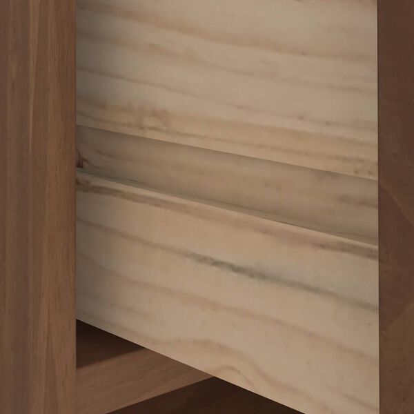 vidaXL Δέντρο χωλ "SANDNES" 45x40x159,5 εκ.Πεύκο μασίφ ξύλο