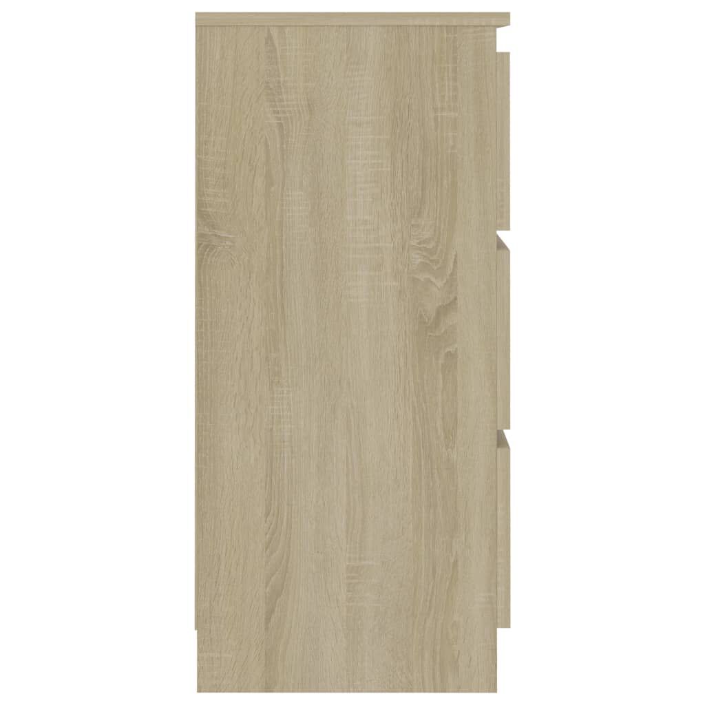 vidaXL Συρταριέρα Sonoma Δρυς 60 x 35 x 76 εκ. Επεξεργασμένο Ξύλο