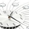 vidaXL Ρολόι Τοίχου Μοντέρνο 50 εκ. με Μηχανισμό Quartz