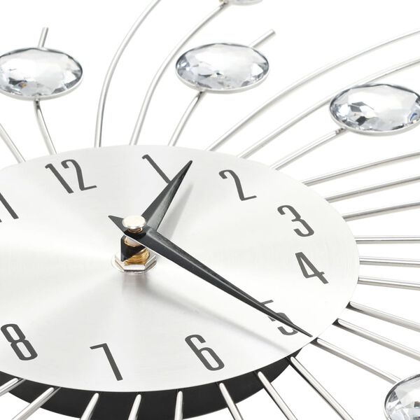 vidaXL Ρολόι Τοίχου Μοντέρνο 50 εκ. με Μηχανισμό Quartz