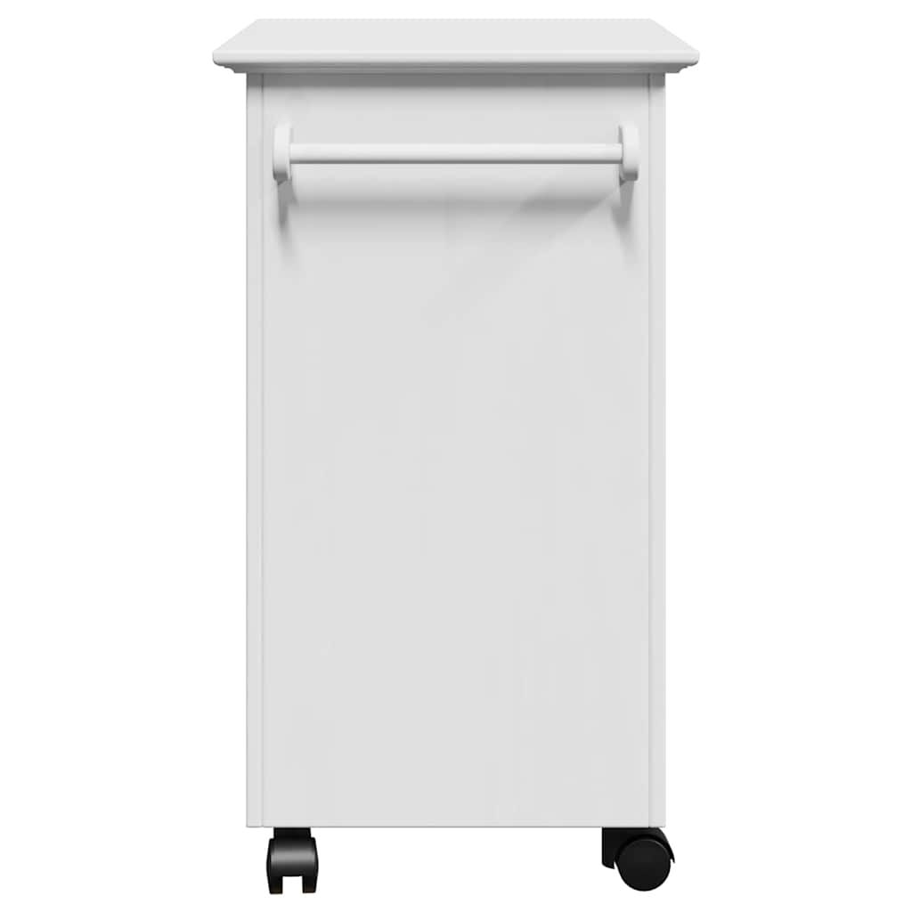 vidaXL Καρότσι κουζίνας "BODO" Λευκό 67,5x45x80 cm
