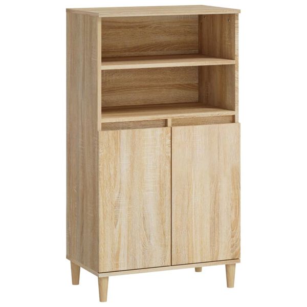 vidaXL Ντουλάπι Sonoma Δρυς 60 x 36 x 110 εκ. από Επεξεργασμένο Ξύλο