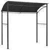 vidaXL Κιόσκι Ψησταριάς Ανθρακί 215 x 150 x 220 εκ. Ατσάλινο