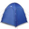 vidaXL Πισίνα Σκηνή με στέγη Αζούρ μπλε 366 x 305 x 231 cm Πολυεστέρας