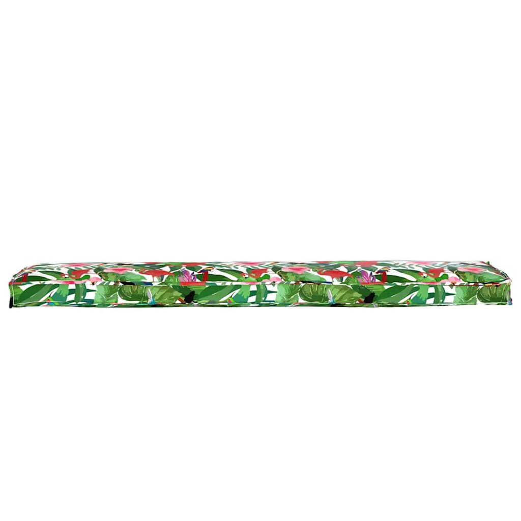 vidaXL Σετ Μαξιλαριών Πάγου 2 pcs Τροπική ζούγκλα 180 x 40 x 8 εκ.
