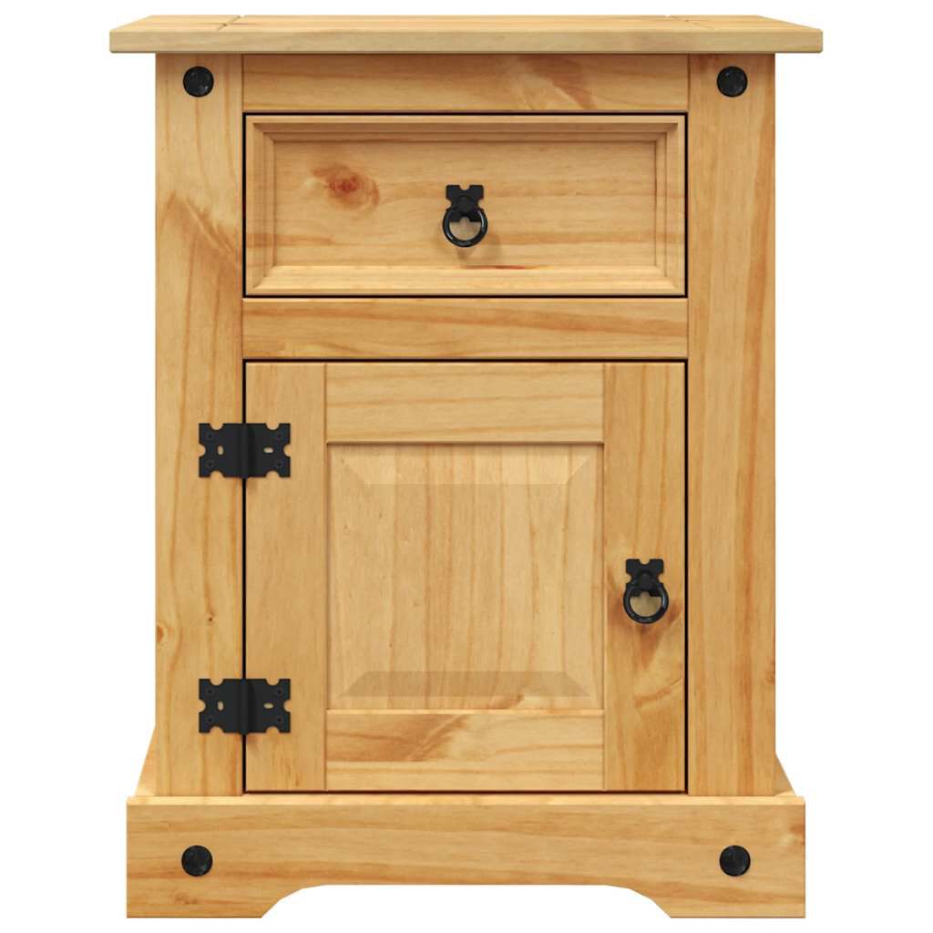 vidaXL Κομοδίνο Μεξικάνικο Στιλ Corona 53 x 39 x 66 εκ. Ξύλο Πεύκου