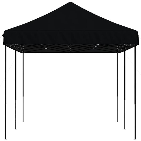 vidaXL Τέντα Εκδηλώσεων Πτυσσόμενη Pop-Up Μαύρο 580x292x315 εκ.