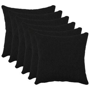 vidaXL &Kappa;ά&lambda;&upsilon;&mu;&mu;&alpha; &Mu;&alpha;&xi;&iota;&lambda;&alpha;&rho;&iota;&omicron;ύ 6 pcs HEERLEN &Mu;&alpha;ύ&rho;&omicron; 30 x 30 cm &Mu;&pi;&omicron;&upsilon;&kappa;&lambda;έ