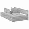 vidaXL Σκελετός Κρεβατιού Γκρι sonoma 120 x 200 cm Επεξεργασμένο ξύλο