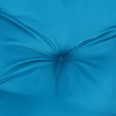 vidaXL Μαξιλάρι Παλέτας Μπλε 120 x 40 x 12 εκ. Υφασμάτινο