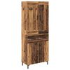 vidaXL Highboard &mu;&epsilon; &sigma;&upsilon;&rho;&tau;ά&rho;&iota; 2 pcs &Pi;&alpha;&lambda;&iota;ό &Xi;ύ&lambda;&omicron; &Epsilon;&pi;&epsilon;&xi;&epsilon;&rho;&gamma;&alpha;&sigma;&mu;έ&nu;&omicron; &xi;ύ&lambda;&omicron;
