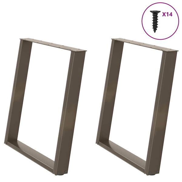 vidaXL &Pi;ό&delta;&iota;&alpha; &Tau;&rho;&alpha;&pi;&epsilon;&zeta;&alpha;&rho;ί&alpha;&sigmaf; &sigma;&epsilon; &Sigma;&chi;ή&mu;&alpha; U 2 &tau;&epsilon;&mu;. &alpha;&pi;ό &Phi;&upsilon;&sigma;&iota;&kappa;ό &Alpha;&tau;&sigma;ά&lambda;&iota; 70x(72-73) &epsilon;&kappa;. &Alpha;&tau;&sigma;ά&lambda;&iota;