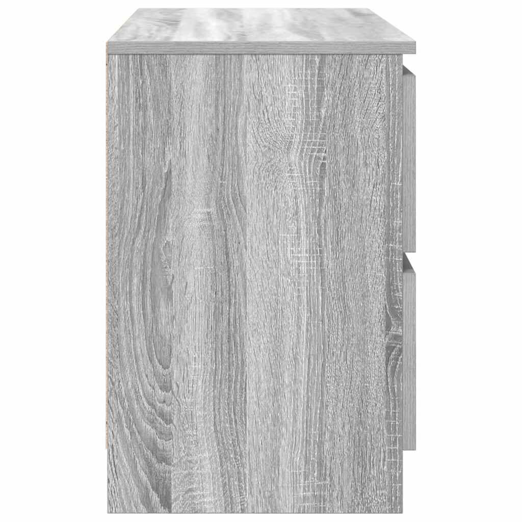 vidaXL Έπιπλο Τηλεόρασης Γκρι Sonoma 80x35x54 εκ. από Επεξεργ. Ξύλο