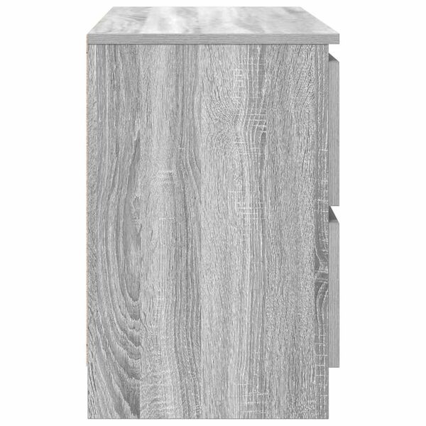 vidaXL Έπιπλο Τηλεόρασης Γκρι Sonoma 80x35x54 εκ. από Επεξεργ. Ξύλο