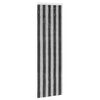 vidaXL &Kappa;&omicron;&upsilon;&rho;&tau;ί&nu;&alpha; &epsilon;&nu;&tau;ό&mu;&omega;&nu; Chenille &Gamma;&kappa;&rho;&iota; &kappa;&alpha;&iota; &Mu;&alpha;ύ&rho;&omicron; 56 x 185 cm 100% PP