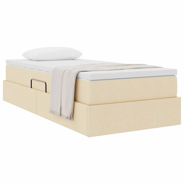 vidaXL &Kappa;&rho;&epsilon;&beta;ά&tau;&iota; &mu;&epsilon; &alpha;&pi;&omicron;&theta;&eta;&kappa;&epsilon;&upsilon;&tau;&iota;&kappa;ό &chi;ώ&rho;&omicron; &kappa;&alpha;&iota; &sigma;&tau;&rho;ώ&mu;&alpha; &Kappa;&rho;&epsilon;&mu; 90 x 190 cm