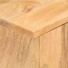 vidaXL Ντουλάπι 60 x 35 x 70 εκ. από Μασίφ Ξύλο Μάνγκο