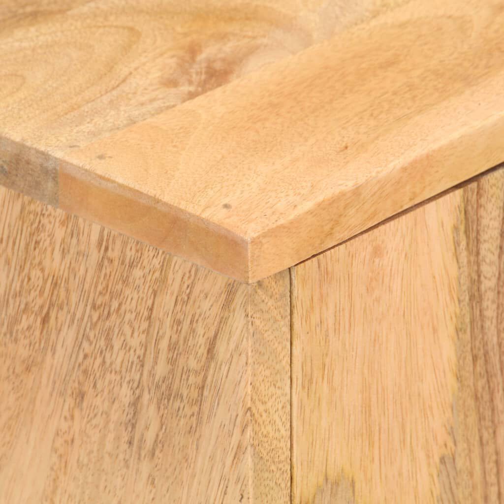 vidaXL Ντουλάπι 60 x 35 x 70 εκ. από Μασίφ Ξύλο Μάνγκο